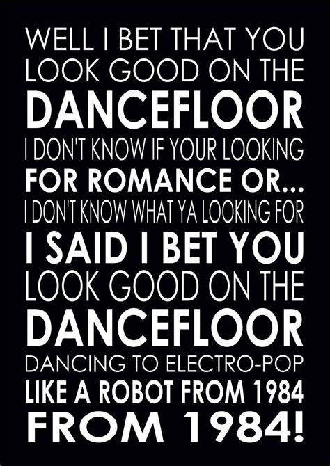 Arctic Monkeys ~ I bet you look good on the dancefloor ...