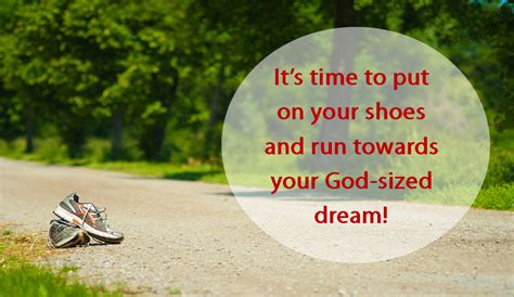 Are you running towards your dream or away from your dream ...