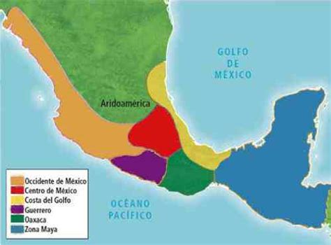 Áreas Culturales de Mesoamérica | Historia de México