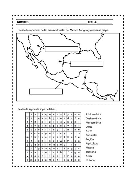 Areas culturales de México   Historia   UANL   StuDocu