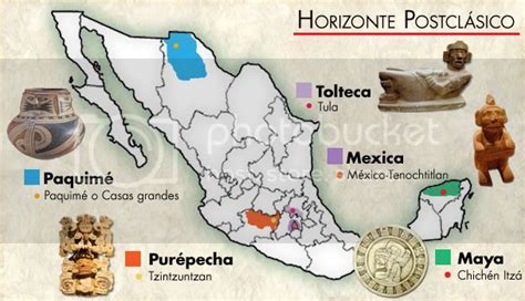 Áreas culturales del México antiguo.   Info en Taringa!