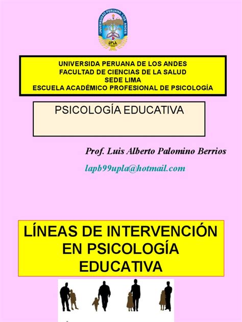 Areas de Accion de La Psicologia Educativa. | Sicología y ciencia ...