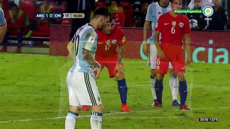 Argentina 1 Chile 0   Eliminatorias Rusia 2018   TV ...