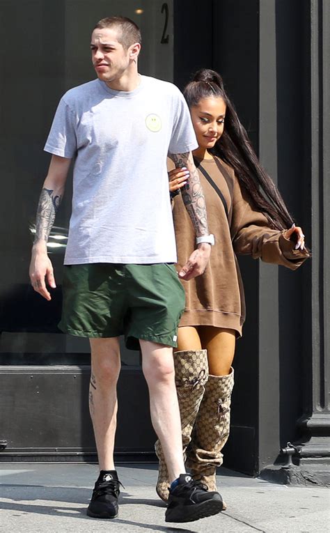 Ariana Grande & Pete Davidson Look Smitten While Furniture Shopping   E ...