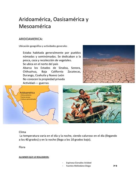 ARIDOAMERICA Y MESOAMERICA PDF