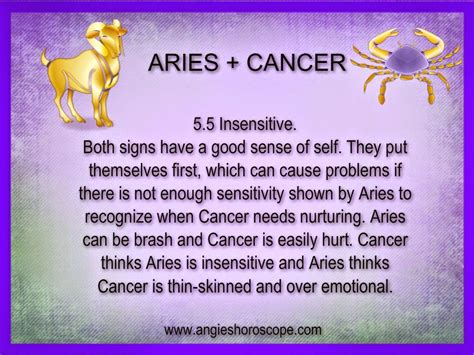 Aries + Cancer Compatibility | Aries | Pinterest | Lol ...