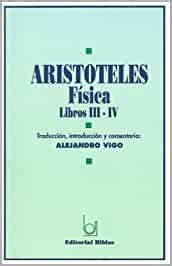 Aristoteles: Fisica: Libros III IV: Amazon.es: Aristoteles: Libros