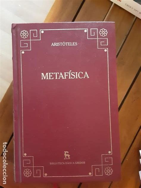 Aristóteles.– metafísica. biblioteca básica gre   Vendido en Venta ...