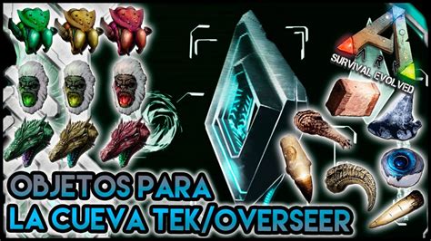 ARK Comandos | Spawnear todos los objetos para el Overseer! Cueva Tek ...