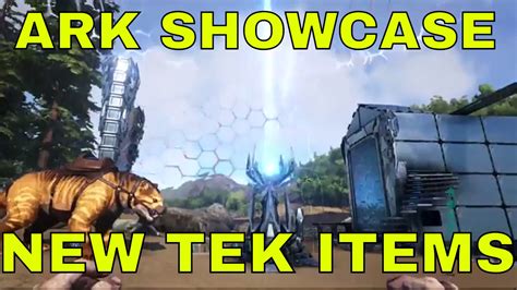 ARK New Tek Item Showcase   Tek Tileset and Forcefield ...