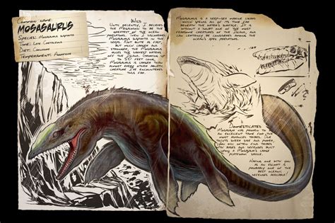 ARK: Survival Evolved Dino Dossiers Español/Inglés   Mosasaurus   Wattpad