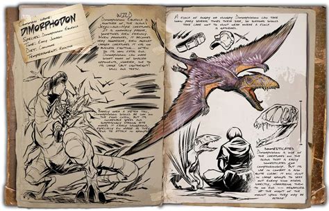 Ark: Survival Evolved Dossiers: Dimorphodon by DJDinoJosh on DeviantArt ...