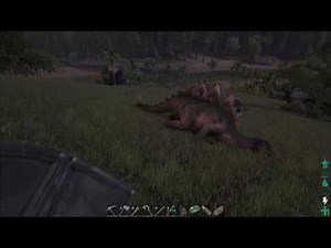 Ark Survival Evolved: Guia para empezar #17:Como tamear al sarcosaurus y stegosaurus