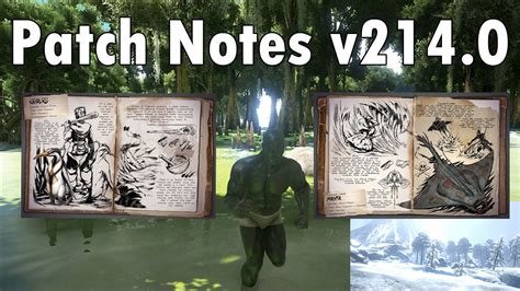 ARK: Survival Evolved Patch Notes  v214.0  and Upcoming ...