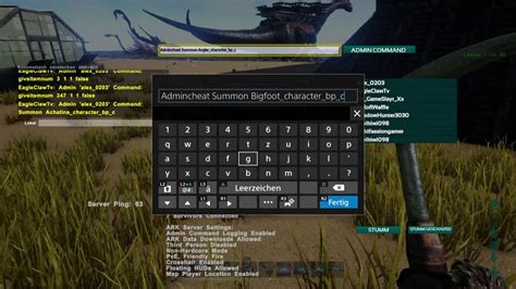 Ark Survival Evolved PS4 Cheats / Admin Command für ...