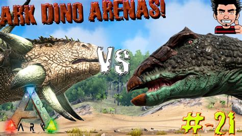 ARK Survival Evolved Stego VS Ankylo batalla dinosaurios ...