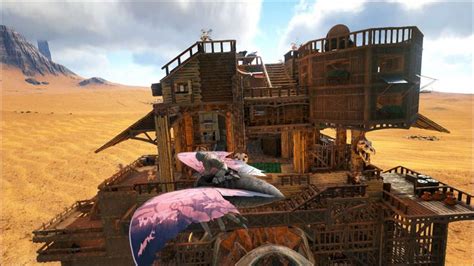 Ark, Titan platform, Nomadic base design, The Desert Trader. Massive ...