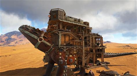Ark, Titan platform, Nomadic base design, The Desert Trader. Massive ...
