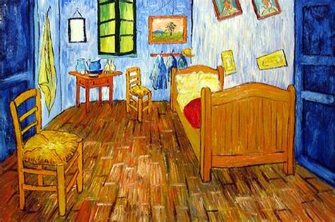 Arles,Room,Van Gogh,Oil Painting