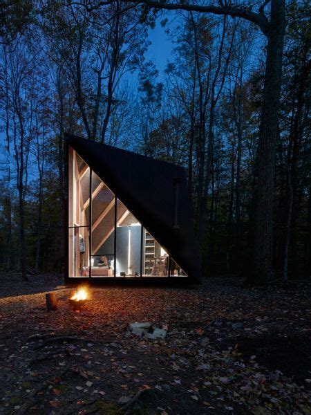 Arquitectura minimalista en el bosque. A45 de BIG. | Arquitectura ...