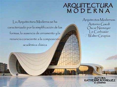 Arquitectura moderna