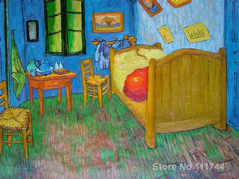 art for living room wall Vincents Bedroom at Arles by ...