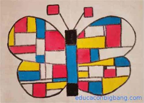 Arte y matemáticas con Piet Mondrian   Experimentos para ...