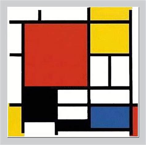 Artes do A Uwe: Obras de Piet Mondrian
