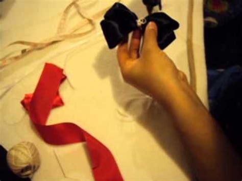 Artes y Manualidades:Como hacer Moños de liston para niñas ...