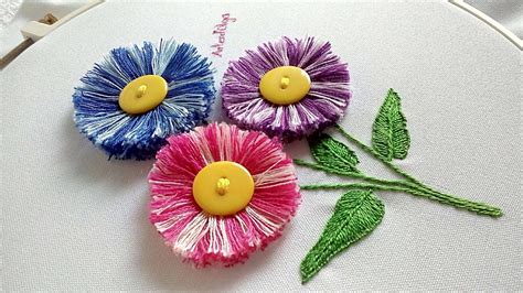 Artesd Olga: Truco fácil para hacer flores esponjosas