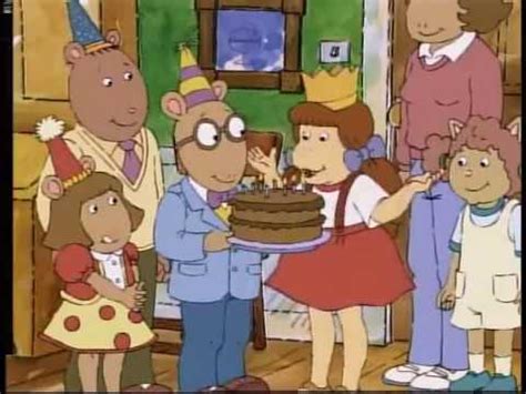 Arthur    Arthur s Birthday   Season 1 Episode 10a    YouTube