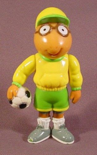 Arthur With Soccer Ball Poseable PVC Figure, 4 1/4 Inches ...