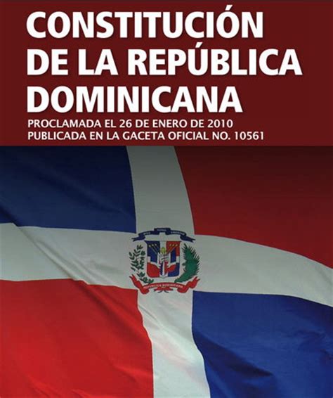 Artículo 49 de la Constitución de la República Dominicana ...