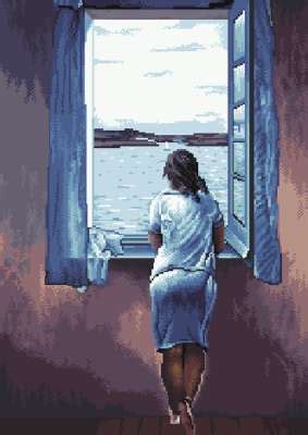 Arts Crafts:  Figure at a window , by Salvador Dalí.
