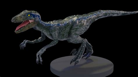 ArtStation   Velociraptor  Blue  from Jurassic World, Gerard Bandosz
