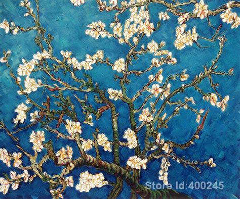 artwork of Vincent Van Gogh Branches of an Almond Tree in ...
