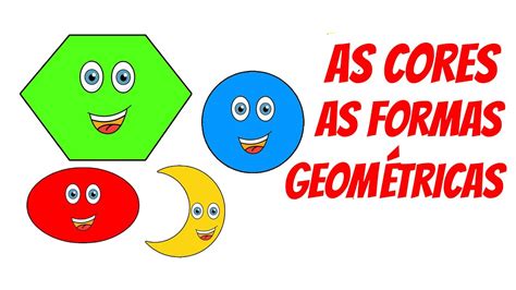 As cores e as formas geométricas para crianças   YouTube