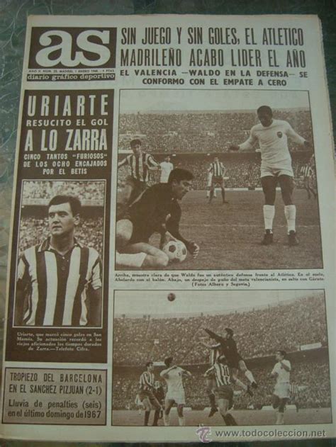 As diario deportivo 1 1  1968 ver fotos r.madri   Vendido ...