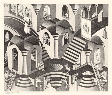 As estruturas impossíveis de Escher: 6 obras que você ...