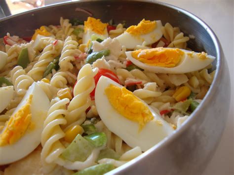 As Minhas Receitas: Salada de Peixe e Massa com Vegetais