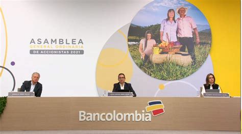 Asamblea de Bancolombia aprobó dividendos y nueva Junta Directiva