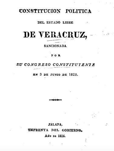 Así en Veracruz: 190 aniversario de promulgación de la Constitución ...
