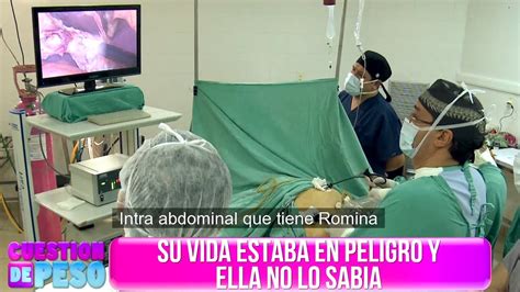 Así fue la operación de vesícula de Romina   YouTube