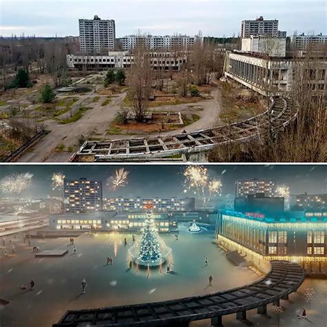 Así podría ser Prypyat actualmente  Chernobyl  [FOTOS]   Foro Coches