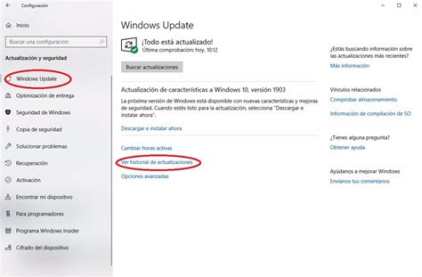 Así puedes comprobar las actualizaciones de Windows 10 que hay ...