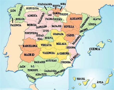 Así quedaría el mapa de España si las provincias se ...