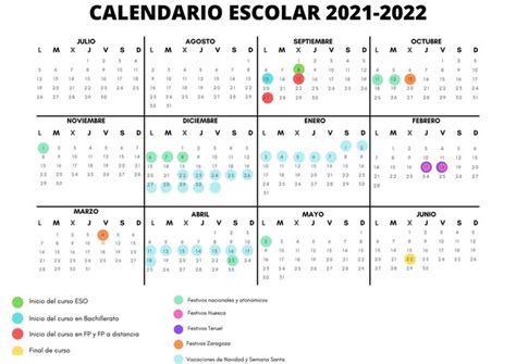 Asi Quedaron Los Puentes En El Calendario Escolar 2021 2022 Cronica Images