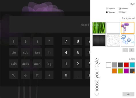 Asparion Calculator for Windows 10/8.1 Download