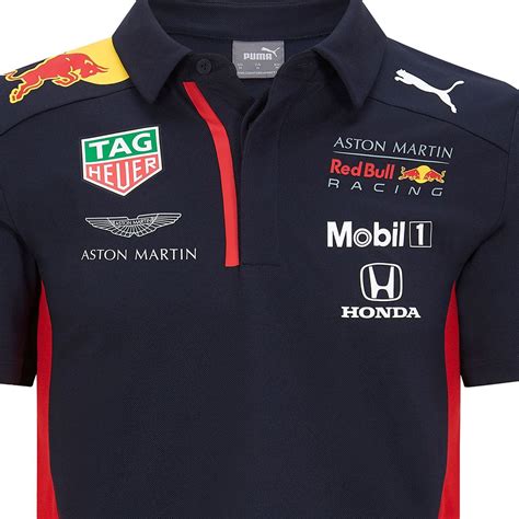 Aston Martin Team Polo Shirt Red Bull Racing F1 Puma ...