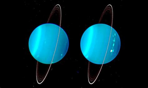 Astrónomos explican por qué Urano terminó de lado. | Diario Octubre